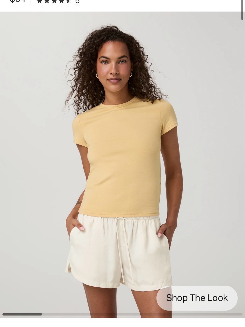Vuori Everyday Cotton Stretch Fitted Tee